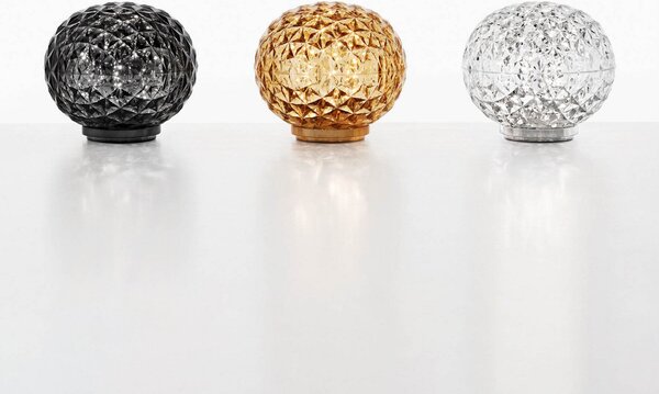 Stolní lampa Kartell, Mini Planet, Šedá, Obývací pokoj, Plast, Design