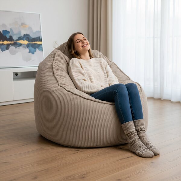 Sedací křeslo Primabag Hugo taupe