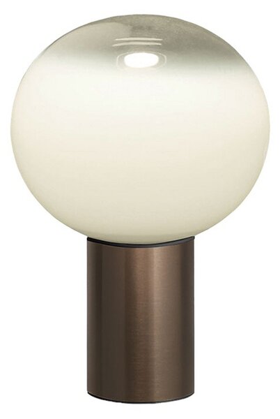 Stolní lampa Artemide, Laguna 16, Bronzová / starobylá mosaz, Obývací pokoj, Sklo, Design