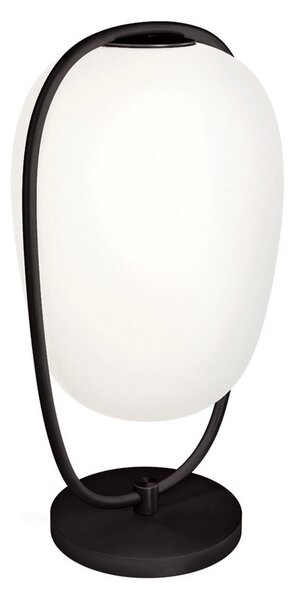 Stolní lampa kdln, Lannà, stmívatelné, Bílá, Obývací pokoj, Sklo, Design