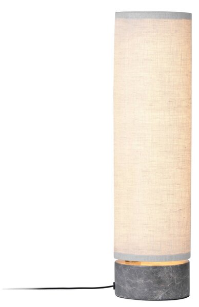 Stolní lampa GUBI, Unbound, stmívatelné, Šedá, Obývací pokoj, Kámen, Skandinávský