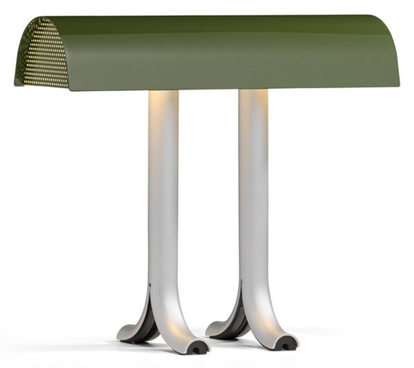 Stolní lampa HAY, Anagram, Šedá, Obývací pokoj, Kov, Design