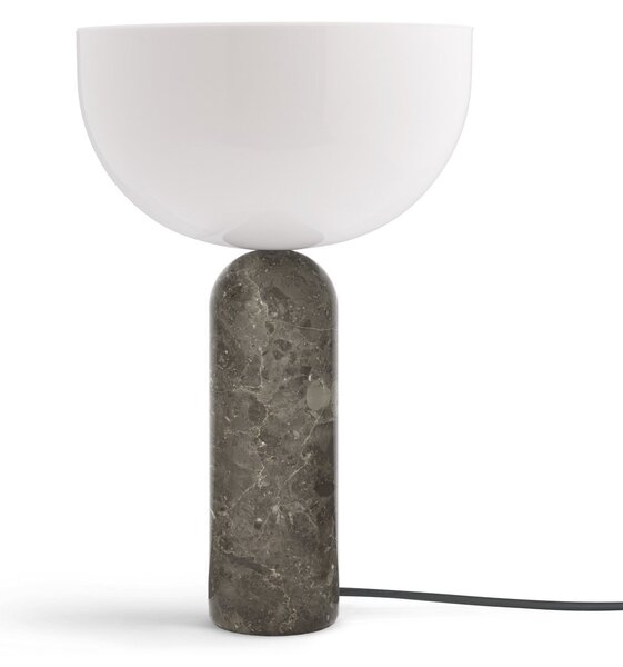 Stolní lampa New Works, Kizu Large, Šedá, Obývací pokoj, Kámen, Design