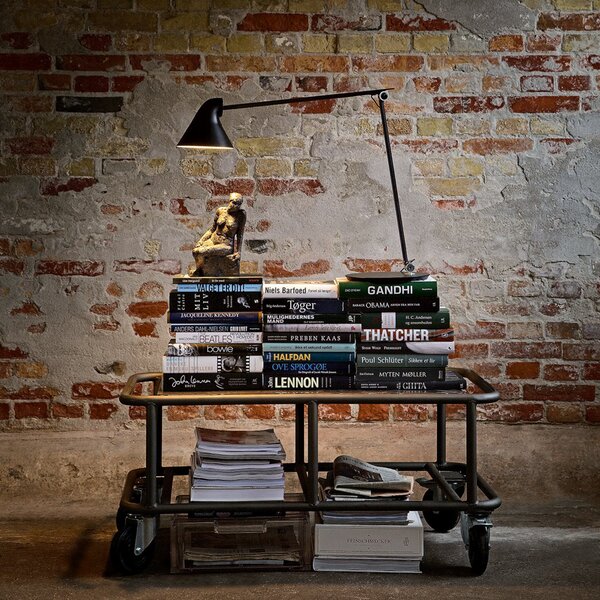 Stolní lampa Louis Poulsen, NJP, stmívatelné, Černá, Obývací pokoj, Kov, Design