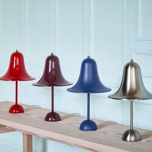 Stolní lampa Verpan, Pantop, Černá, Obývací pokoj, Kov, Design