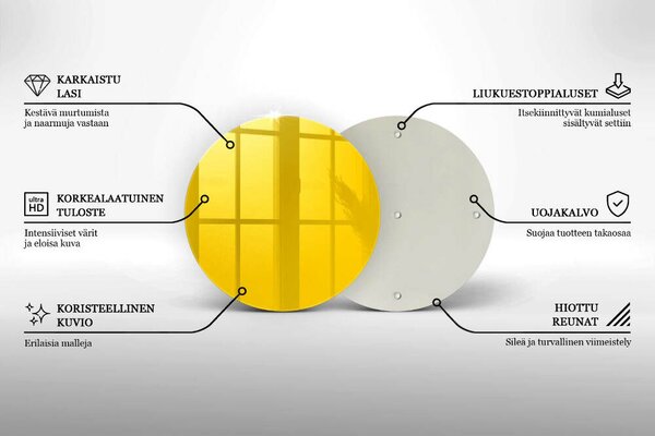 Podtácek pod svíčky Žluť ppzo-00260261