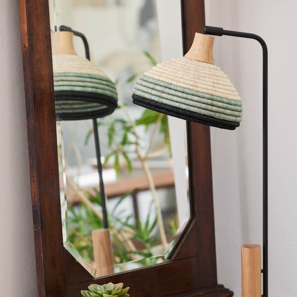 Stolní lampa Forestier, Grass, Černá, Obývací pokoj, Kov, Design