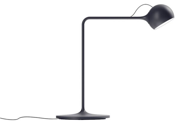 Stolní lampa Artemide, Ixa, stmívatelné, Černá, Obývací pokoj, Kov, Design
