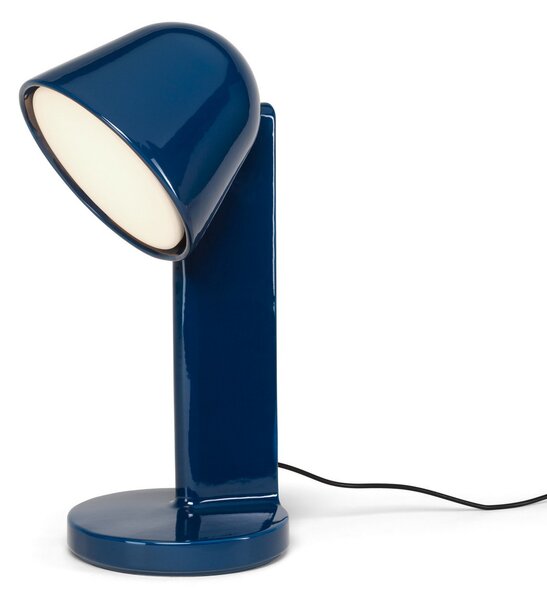 Stolní lampa FLOS, Céramique Down, stmívatelné, Modrá, Obývací pokoj, Keramika, Design