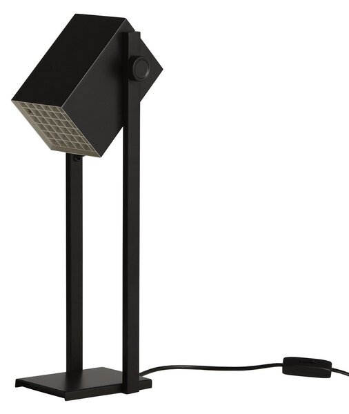 Stolní lampa FRANDSEN, BF Quadro, Černá, Obývací pokoj, Kov, Design