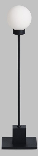 Stolní lampa Northern, Snowball, stmívatelné, Černá, Obývací pokoj, Sklo, Design
