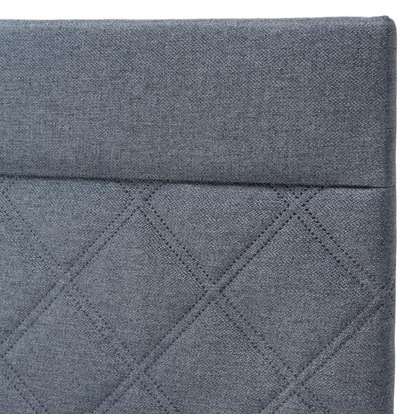 Boxspring postel s topperem Rosa, 180x200, antracitová