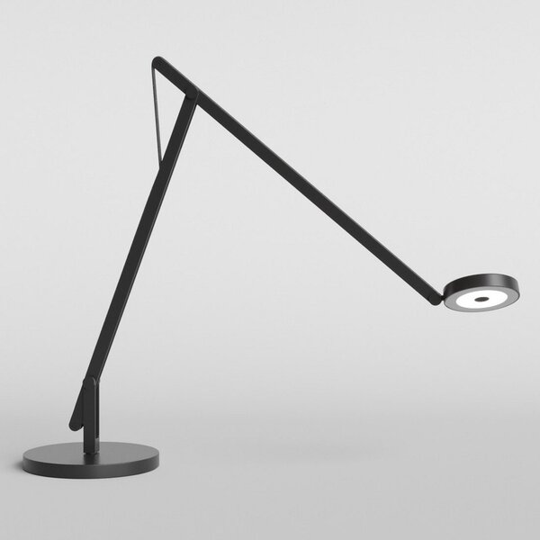 Stolní lampa Rotaliana, String T1 DTW, stmívatelné, Černá, Pracovna, Kov, Design