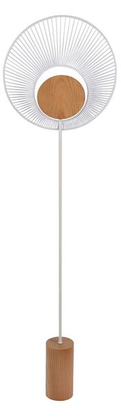 Stojací Lampa Forestier, Oyster, Bílá, Obývací pokoj, Kov, Design