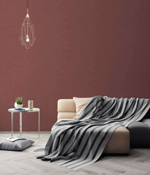 A.S. Création | Vliesová tapeta na zeď Geo Effect 38594-5 | 0,53 x 10,05 m | vínová