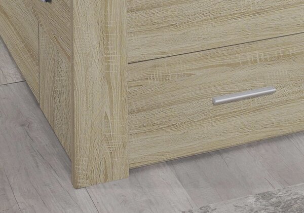 Postel Isotta 180x200 cm, dub sonoma