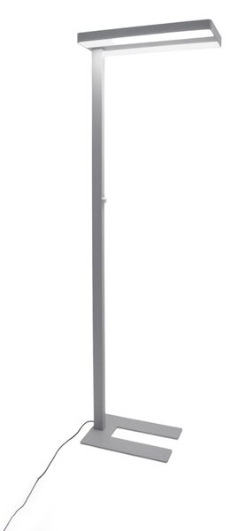 Stojací Lampa Arcchio, Logan Neo, stmívatelné, Metalická, Pracovna, Hliník, Moderní