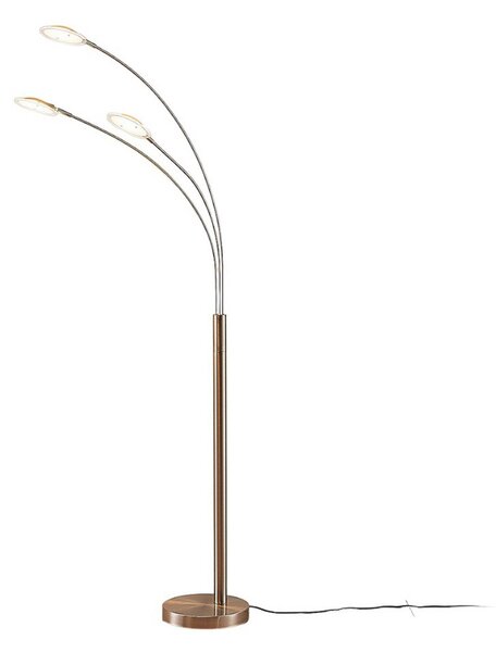 Stojací Lampa Lindby, Anea, Metalická, Obývací pokoj, Kov, Moderní