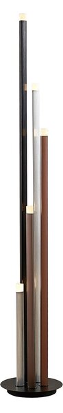 Stojací Lampa Lucande, Stoika, stmívatelné, Vícebarevná, Obývací pokoj, Kov, Moderní