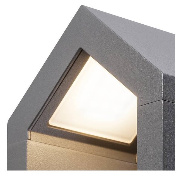LA 1000797 BONA venkovní nástěnné svítidlo, LED, IP54, antracit, 3000K - BIG WHITE (SLV)