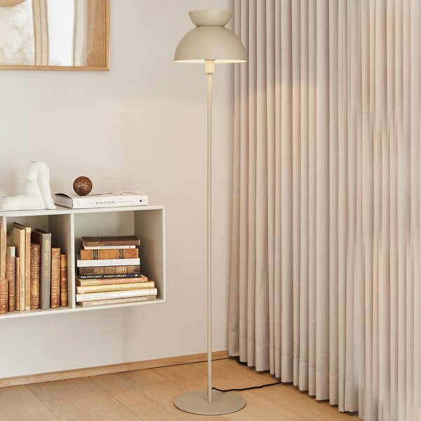 Stojací Lampa FRANDSEN, Butterfly, Šedá, Obývací pokoj, Kov, Design