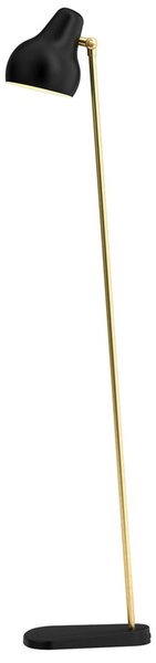 Stojací Lampa Louis Poulsen, VL38, stmívatelné, Černá, Obývací pokoj, Kov, Design