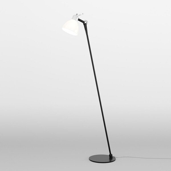 Stojací Lampa Rotaliana, Luxy F0 Glam, Černá, Obývací pokoj, Kov, Design