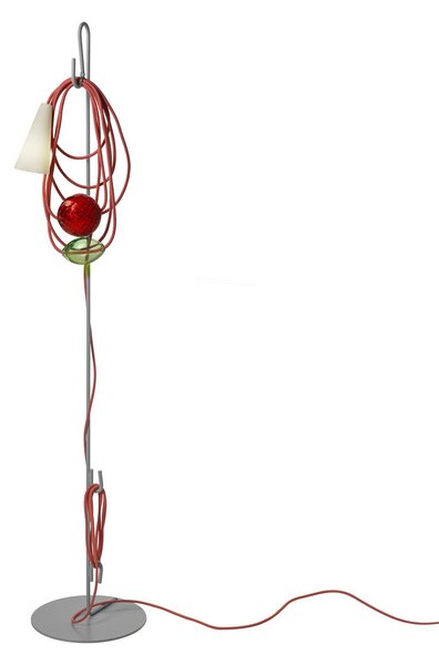Stojací Lampa Foscarini, Filo, Vícebarevná, Obývací pokoj, Kov, Design