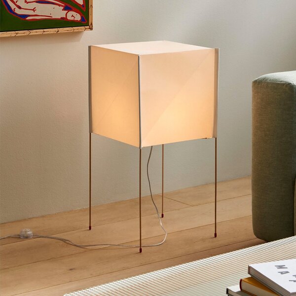 Stojací Lampa HAY, Pper Cube, Bílá, Obývací pokoj, Plast, Design