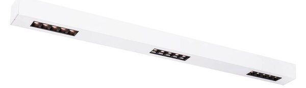 LA 1000685 Q-LINE CL, LED stropní nástavbové svítidlo, 1m, BAP, bílá, 3000K - BIG WHITE (SLV)