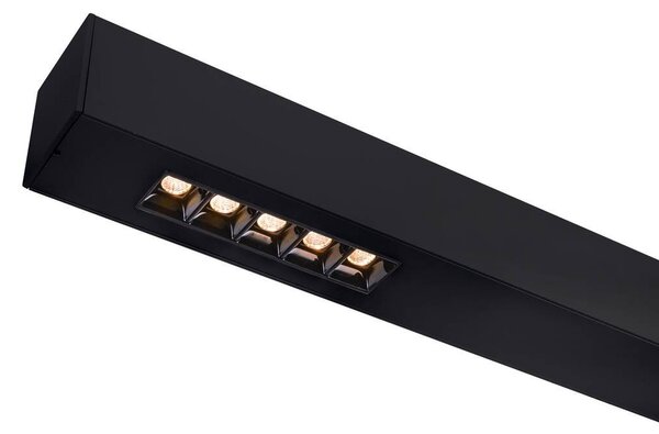 LA 1000692 Q-LINE CL, LED stropní nástavbové svítidlo, 2m, BAP, černá, 3000K - BIG WHITE (SLV)