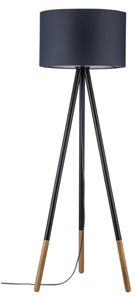 Stojací Lampa Paulmann, Neordic Rurik, Černá, Obývací pokoj, Kov, Skandinávský