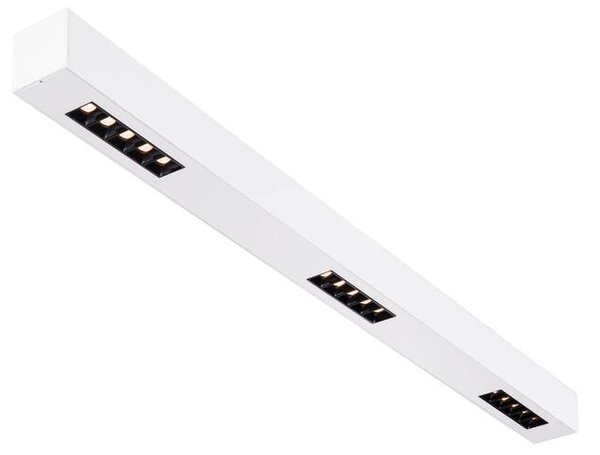 LA 1000685 Q-LINE CL, LED stropní nástavbové svítidlo, 1m, BAP, bílá, 3000K - BIG WHITE (SLV)