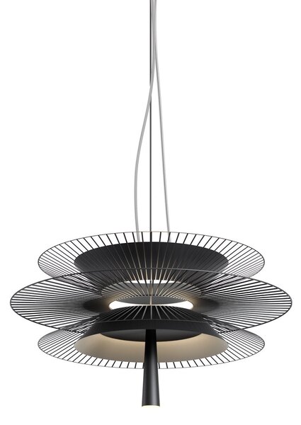 Závěsná svítidlo Forestier, Gravity 2, Černá, Kuchyně, Kov, Design