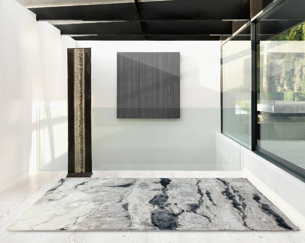 Šedý koberec Beethoven Quartz Rozměry: 80x150 cm