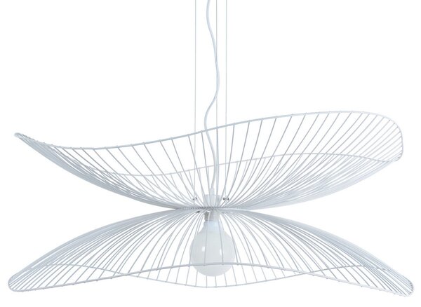 Závěsná svítidlo Forestier, Libellule L, stmívatelné, Bílá, Obývací pokoj, Kov, Design