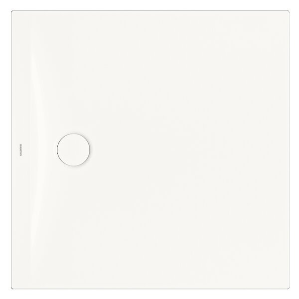 Kaldewei Calima - Sprchová vanička 900x900 mm, SolidLite, Invisible Grip, alpská bílá 321111111001