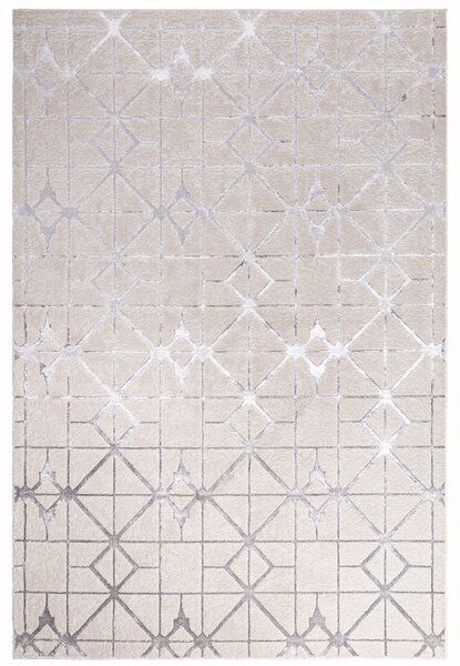 Šedý koberec Beethoven Lattice Rozměry: 80x150 cm