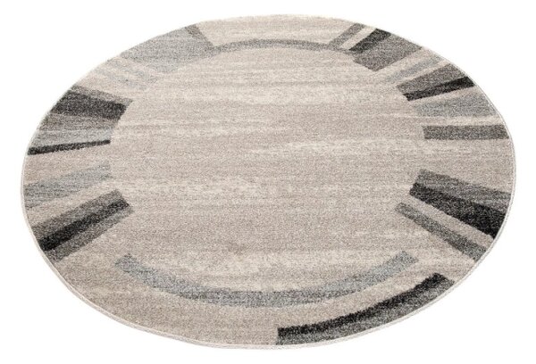 Luxusní kusový koberec JAVA kulatý JA1660-KR - průměr 130 cm