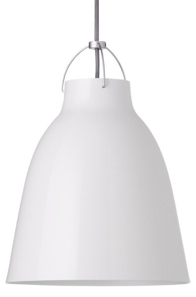 Závěsná svítidlo FRITZ HANSEN, Caravaggio P2, stmívatelné, Bílá, Obývací pokoj, Kov, Design