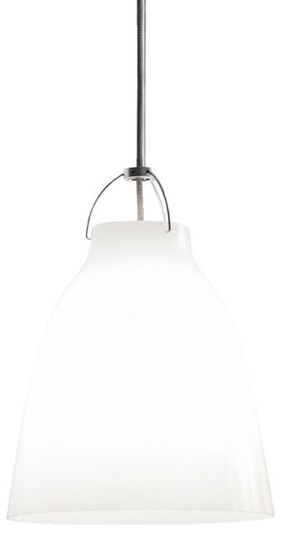 Závěsná svítidlo FRITZ HANSEN, Caravaggio P2, stmívatelné, Bílá, Obývací pokoj, Sklo, Design