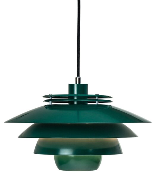 Závěsná svítidlo Dyberg Larsen, Ejka, stmívatelné, Zelená, Obývací pokoj, Kov, Design
