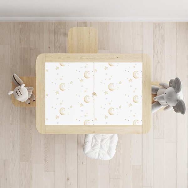 Samolepky na nábytek IKEA FLISAT - MĚSÍČEK A HVĚZDIČKY
