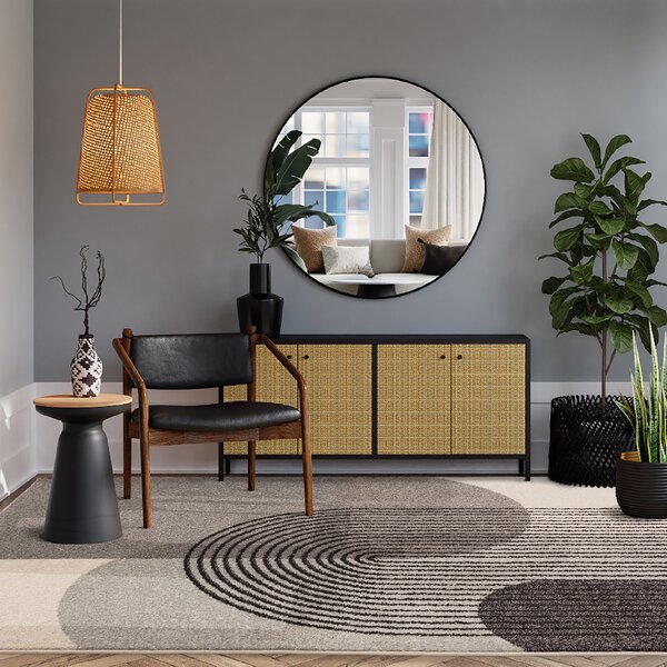 Tribeca Design Kusový koberec Jars Grey Retro Rozměry: 80x150 cm