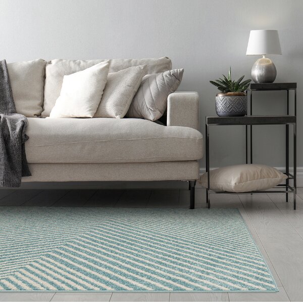 Tribeca Design Kusový koberec Jars Blue Cross Rozměry: 80x150 cm