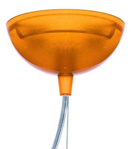 Závěsná svítidlo Kartell, Small FL/Y, Oranžová, Obývací pokoj, Plast, Design