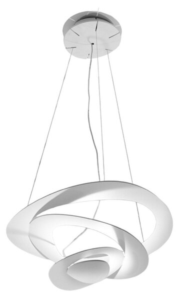 Závěsná svítidlo Artemide, Pirce Mini, stmívatelné, Bílá, Obývací pokoj, Kov, Design