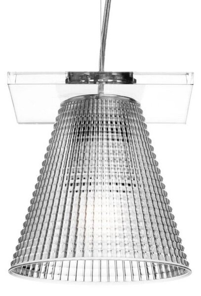 Závěsná svítidlo Kartell, Light-Air, Transparentní, Obývací pokoj, Plast, Design