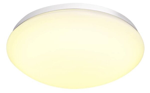 LA 1002020 LIPSY 30 Dome, LED, venkovní nástěnné a stropní nástavbové svítidlo, bílá, IP44, 3000/4000K - BIG WHITE (SLV)