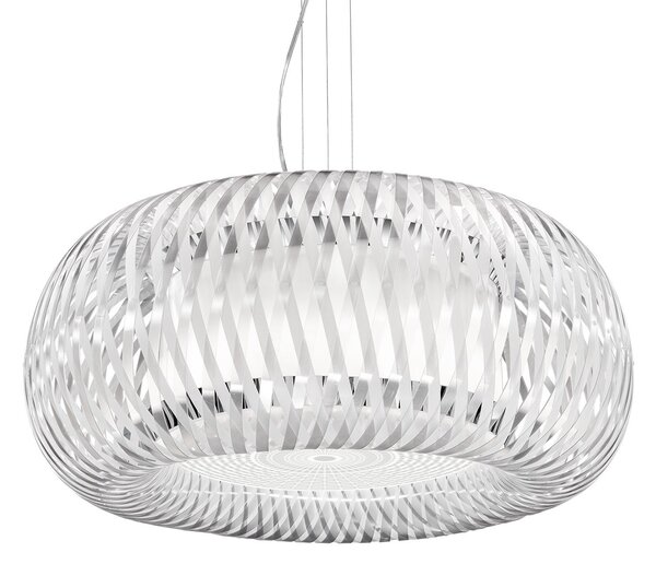 Závěsná svítidlo Slamp, Kalatos, stmívatelné, Transparentní, Obývací pokoj, Plast, Design